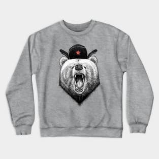 angry Russian bear Crewneck Sweatshirt